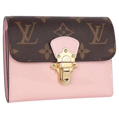 louis vuitton cherrywood compact wallet|LOUIS VUITTON Patent Calfskin Monogram Cherrywood .